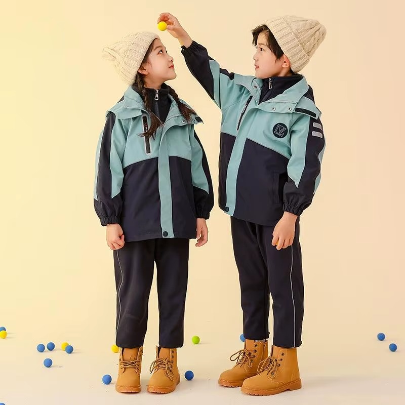 Two-Piece School Uniform Jacket System | Customizable Outerwear for Educational Institutions
