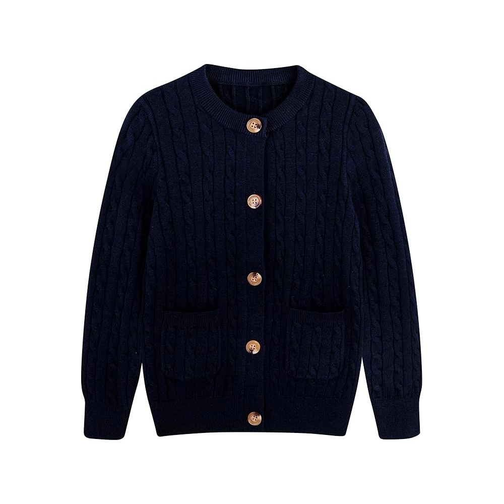 Classic Cable Knit School Cardigans | Custom Uniform Sweaters Manufacturer
