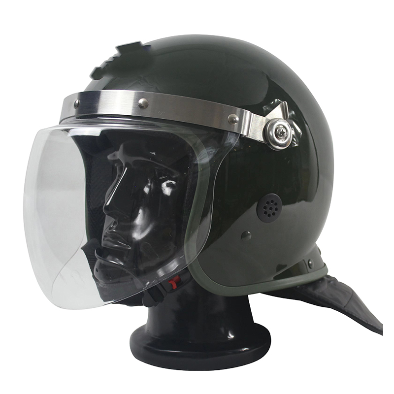Multidão Controle Segurança Frontier Capacete Com Máscara Fabricação
