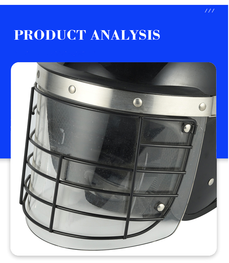 Steel Mesh Ballistic Riot Protection Helmet