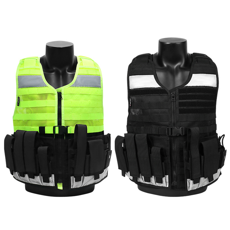 Personalizado Polícia Patrol Stab-Resistente colete militar reflexivo
