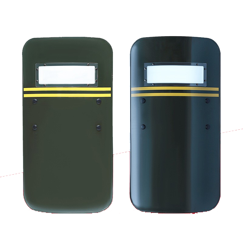 Exército verde PC FRP equipamentos protetores motim escudo