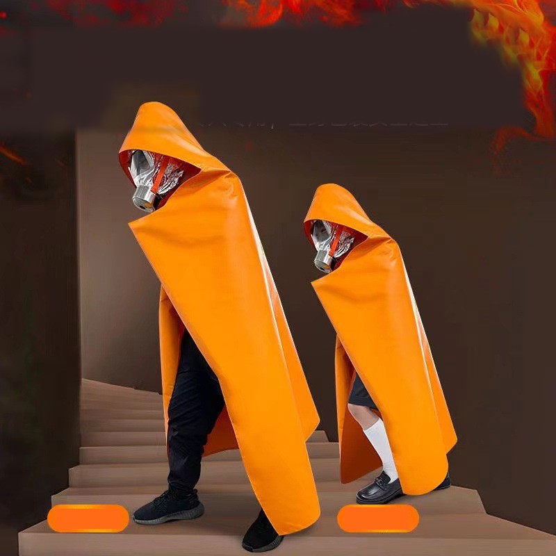 Emergência Escape Corpo inteiro Fireproof Cloak