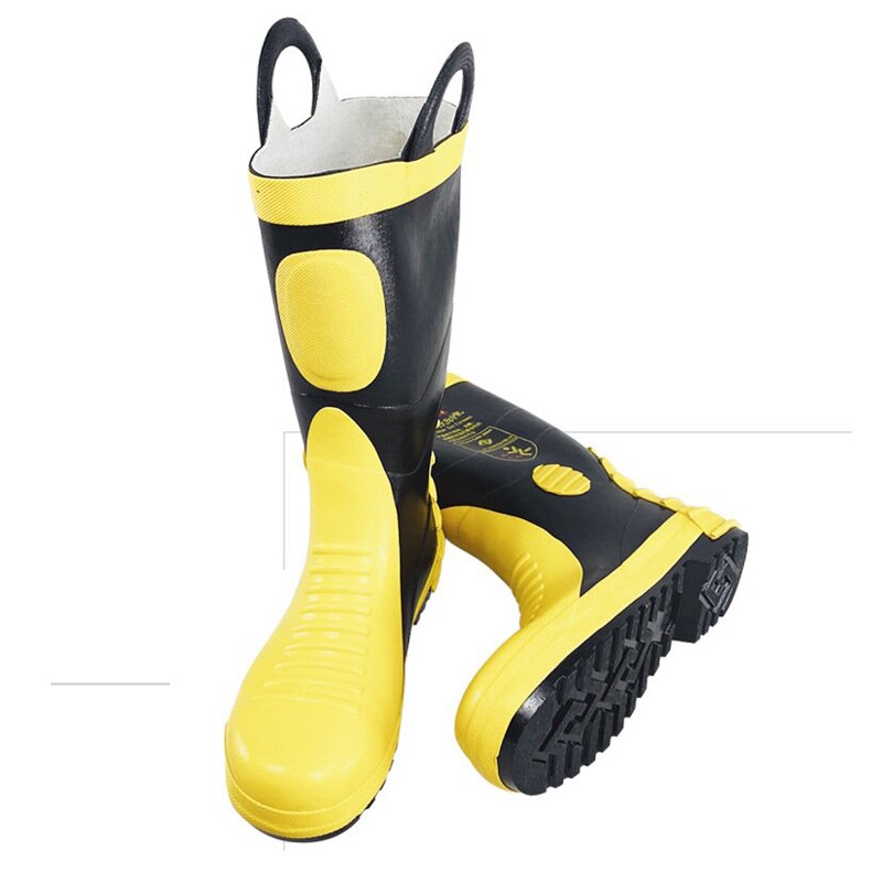 Cheap Aço Toe Botas De Fogo De Borracha