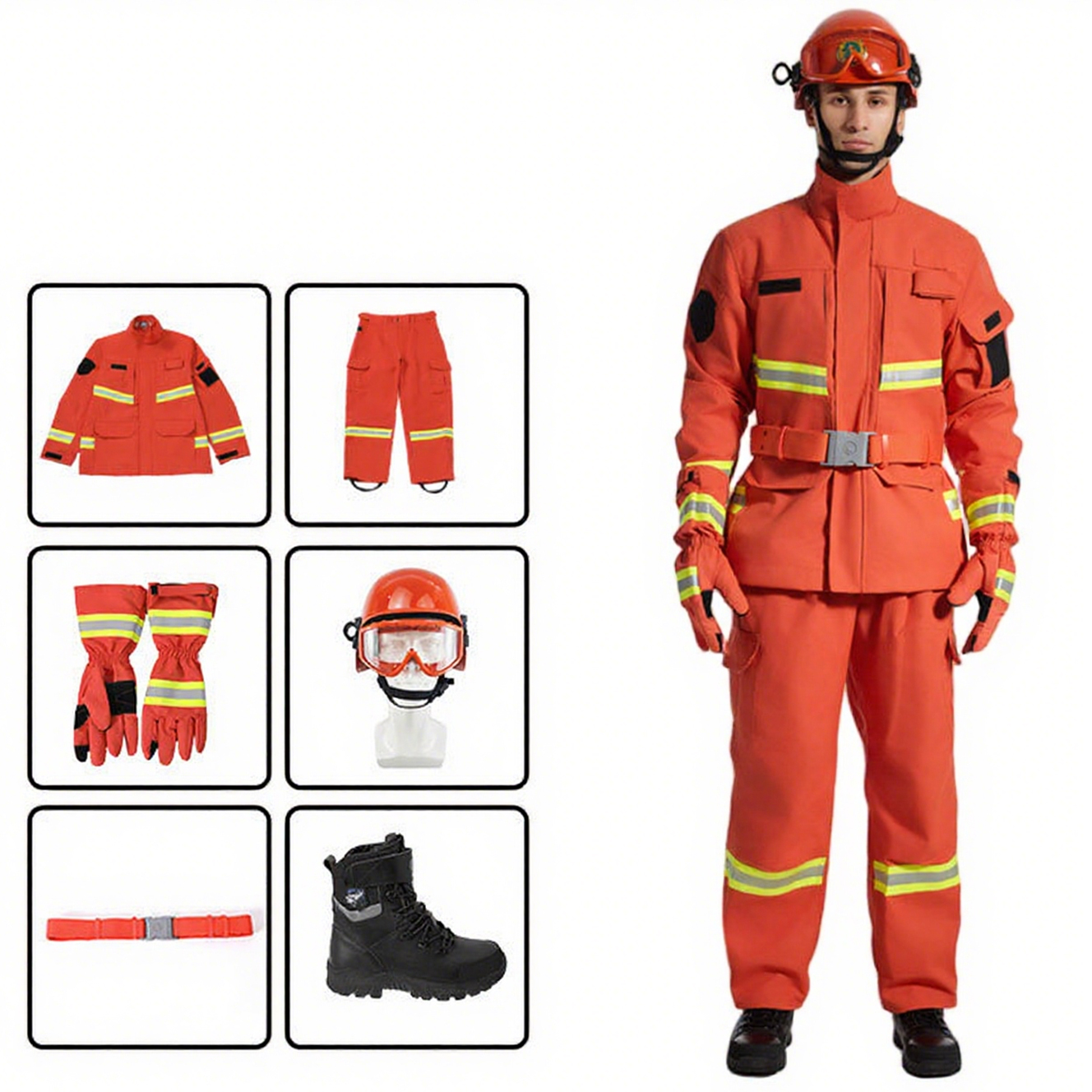 Fabricante profissional uniforme do fogo Wildland