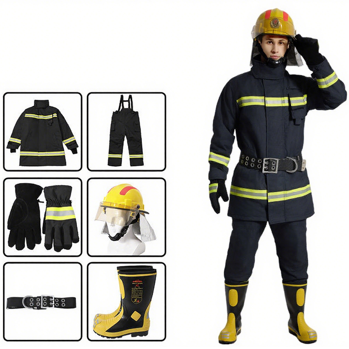 China Factory Direct: USFS Standard Wildland Fire Gear para departamentos florestais