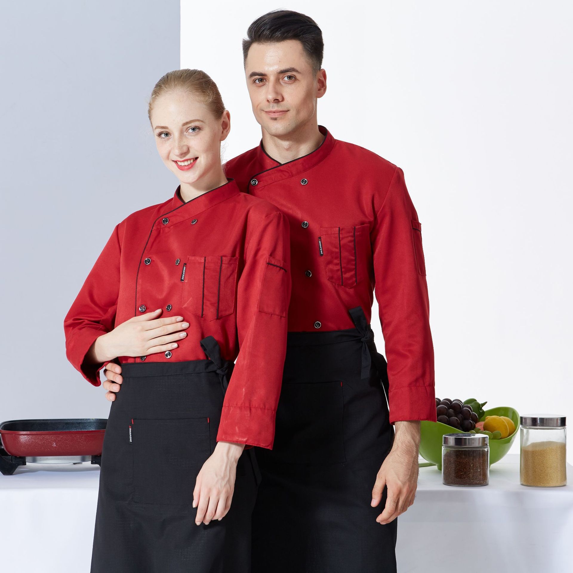 Uniformes Chef Estilo Chinês | Culinary Wear Cultural | Fábrica direta