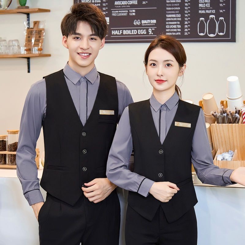 Coleção Hotel Barista Uniforme | Opções de estilo duplo | Custom Hospitality Wear