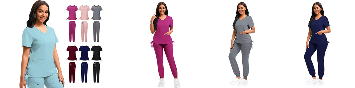 Two-Tone Medical Scrubs | Professional Supplier | Custom Healthcare Uniforms