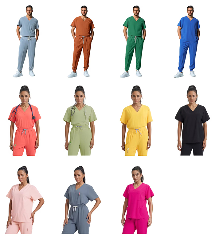 Butter-Soft FLXTEK  Scrub Tops | Professional Comfort & Custom Fit